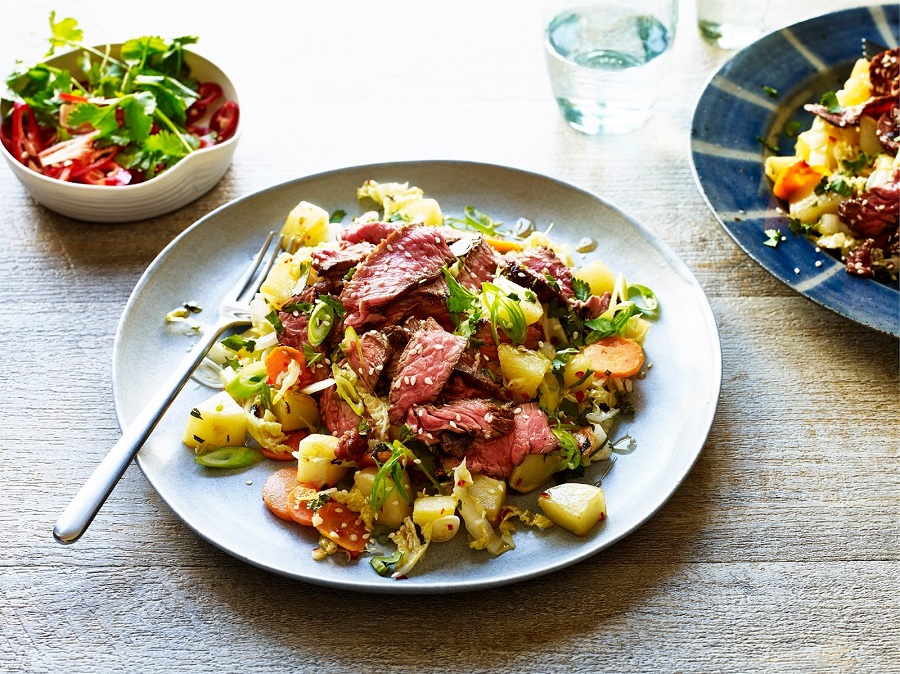 Thai Beef And Potato Salad: Thai Beef And Potato Salad: