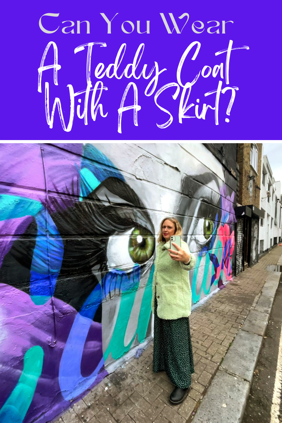 Can You Wear A Teddy Coat With A Skirt? mint coat