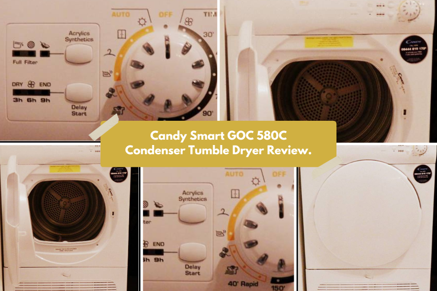 Candy Smart GOC 580C Condenser Tumble Dryer Review.