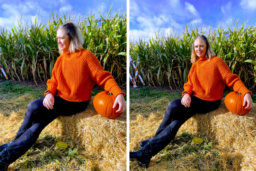 Pick Your Own Pumpkins In Nottingham Orange Jumper H&M Teamed Up With Leggings