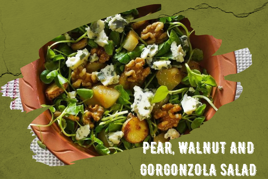 Pear, Walnut And Gorgonzola Salad To Try Out. To Try Out.