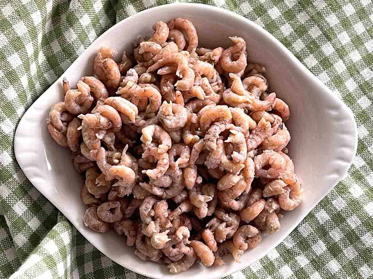 morecombe bay brown shrimps.
