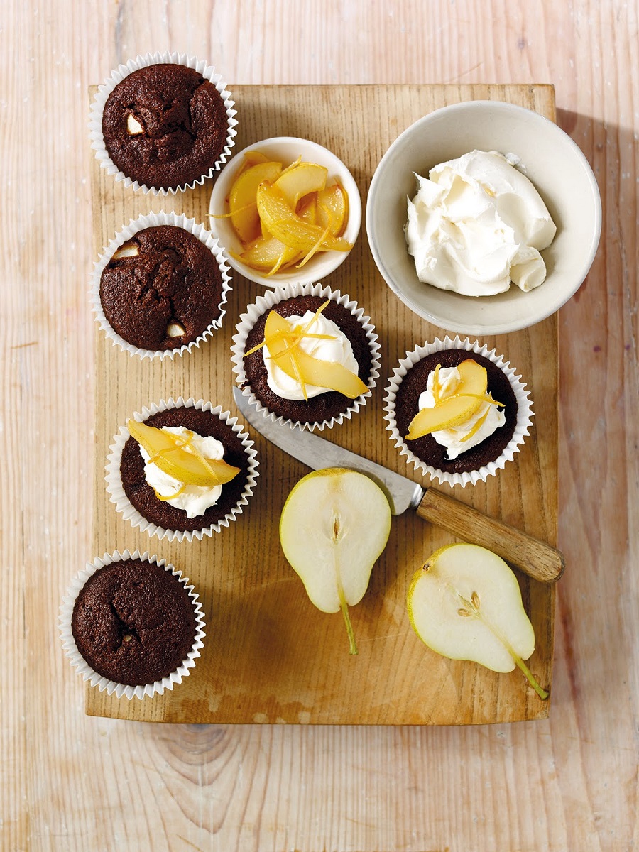 South African Pear And Gingerbread Muffins