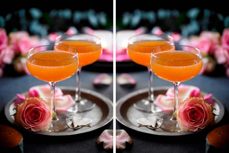 Passion Fruit Bellini Cocktails