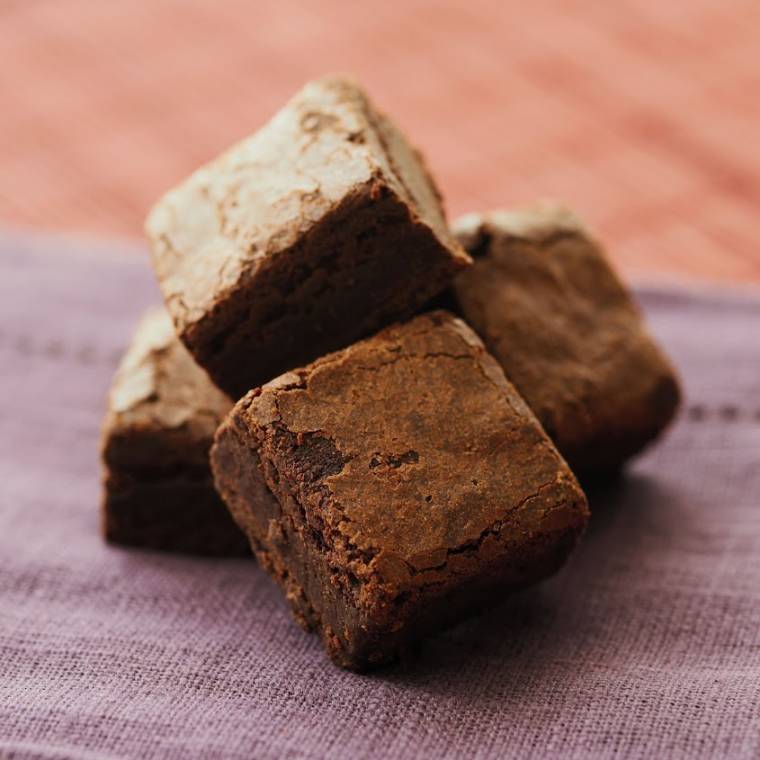 Chocolate Brownies With California Prunes. 