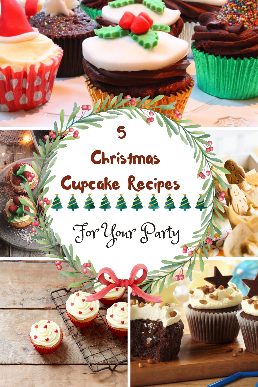 5 Christmas Cupcake Recipes For Your Party. Xmas Recipes
