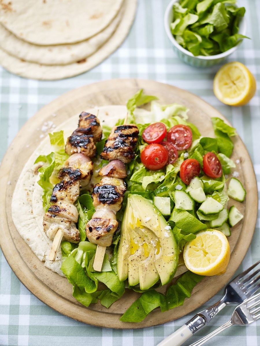 Chicken Shashlik Salad: Tasty Salad Recipe Ideas.