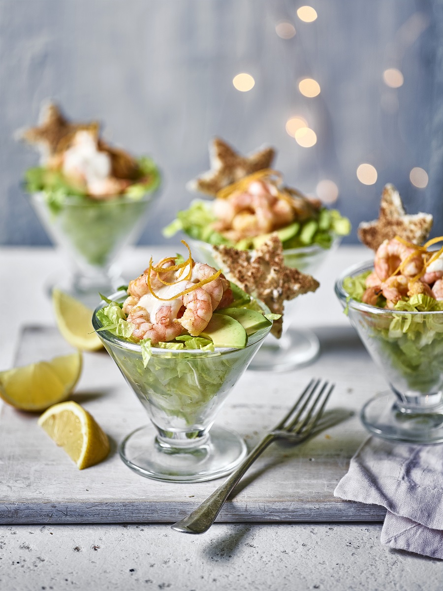 Clementine Marinated Prawn Cocktail Recipe