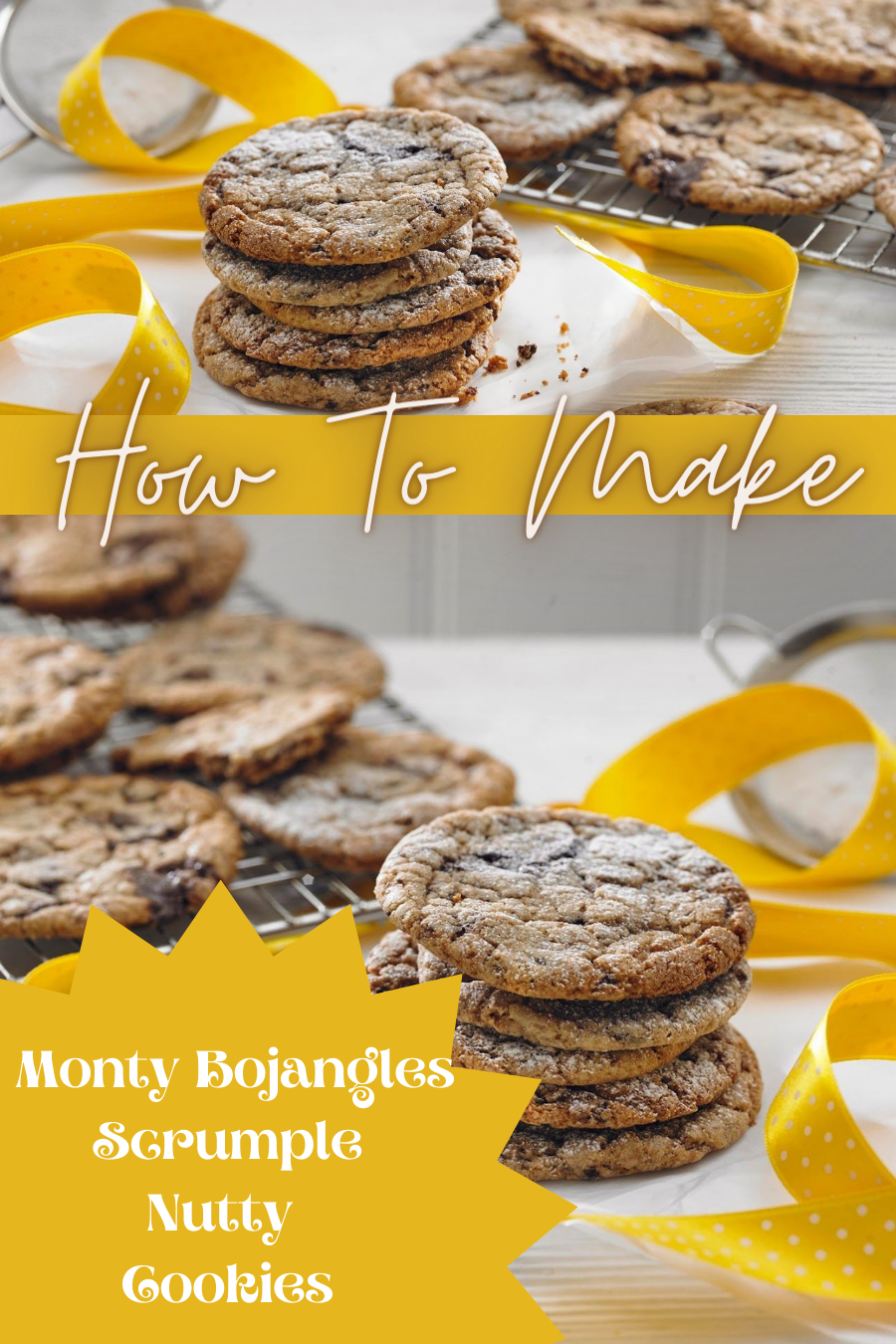 How To Make Monty Bojangles Scrumple Nutty Cookies: