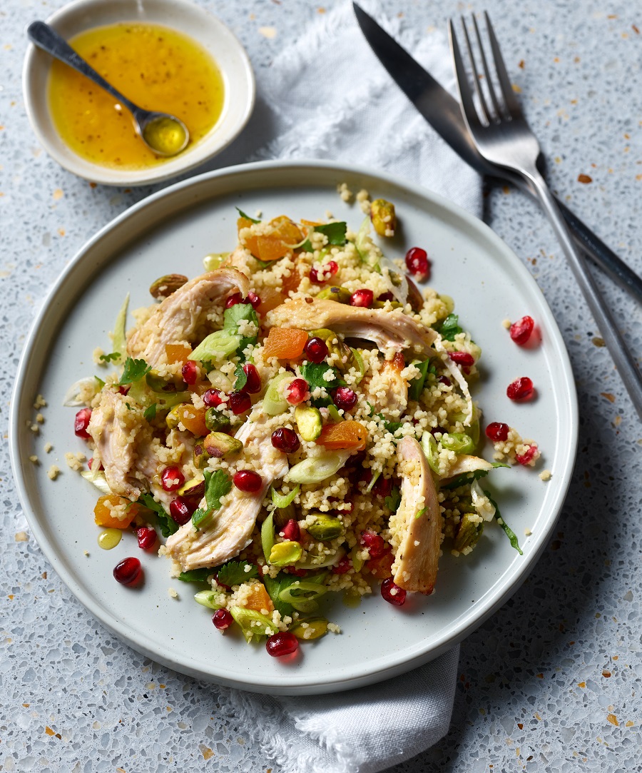 Jewelled Roast Turkey & Couscous Salad