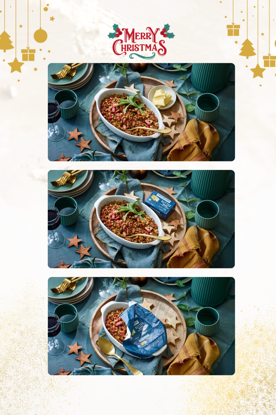 Saffron Bun Christmas Stuffing. 