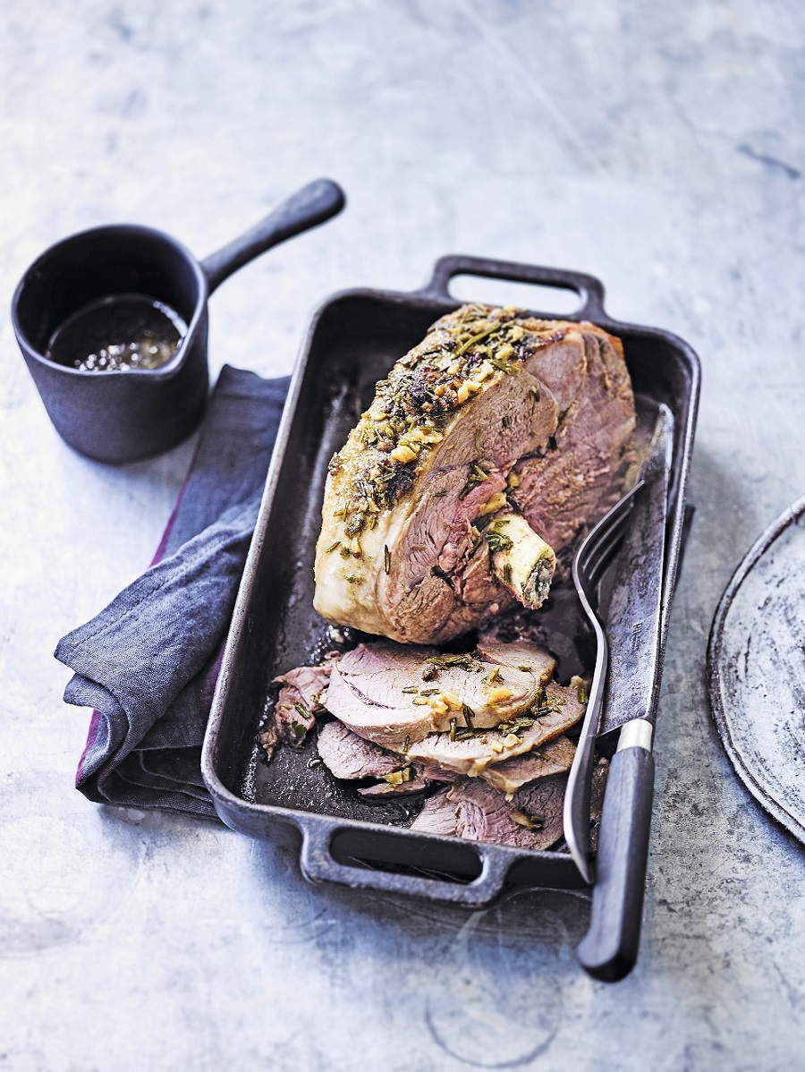 How To Make Slow-roast Lamb With Garlic, Honey & Cumin: