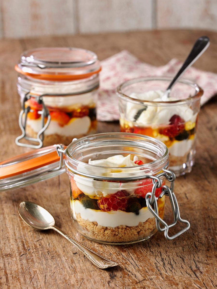 33 Cheesecake Recipes For Afternoon Tea Berry Delicious Cheesecake Picnic Puds.