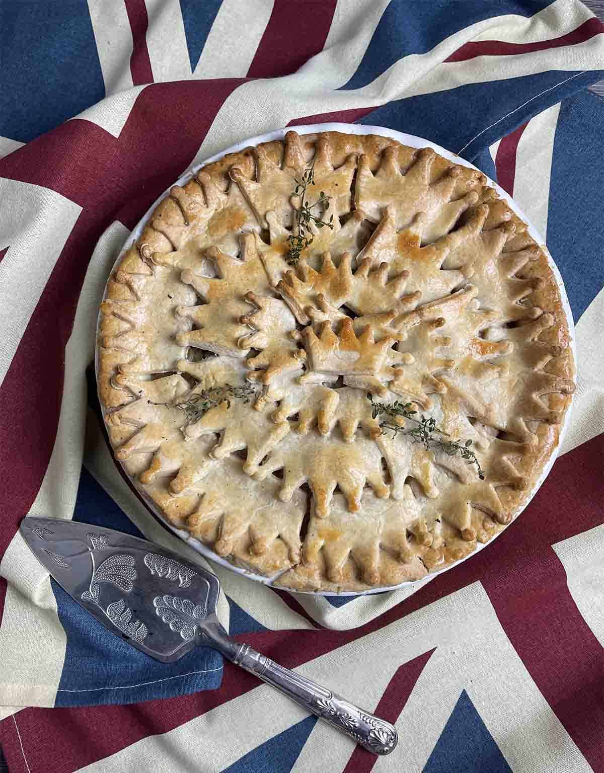 Coronation Pheasant Pie.