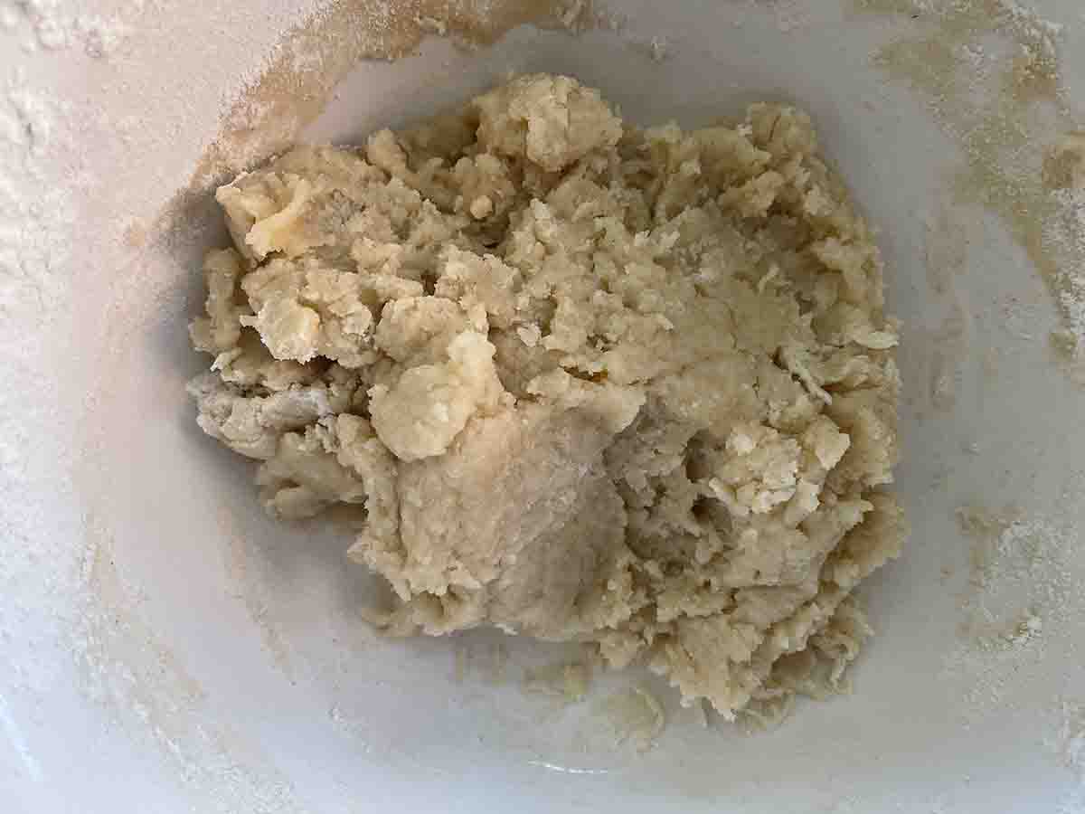 pastry in a bowl.