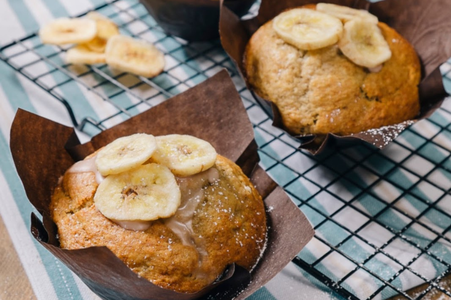 Chocolush Banana Muffins Chocolush Banana Muffins