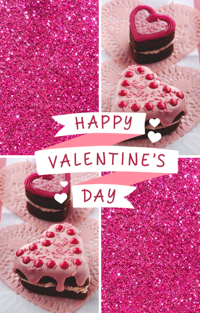 Mini Heart-Shaped Chocolate Cake