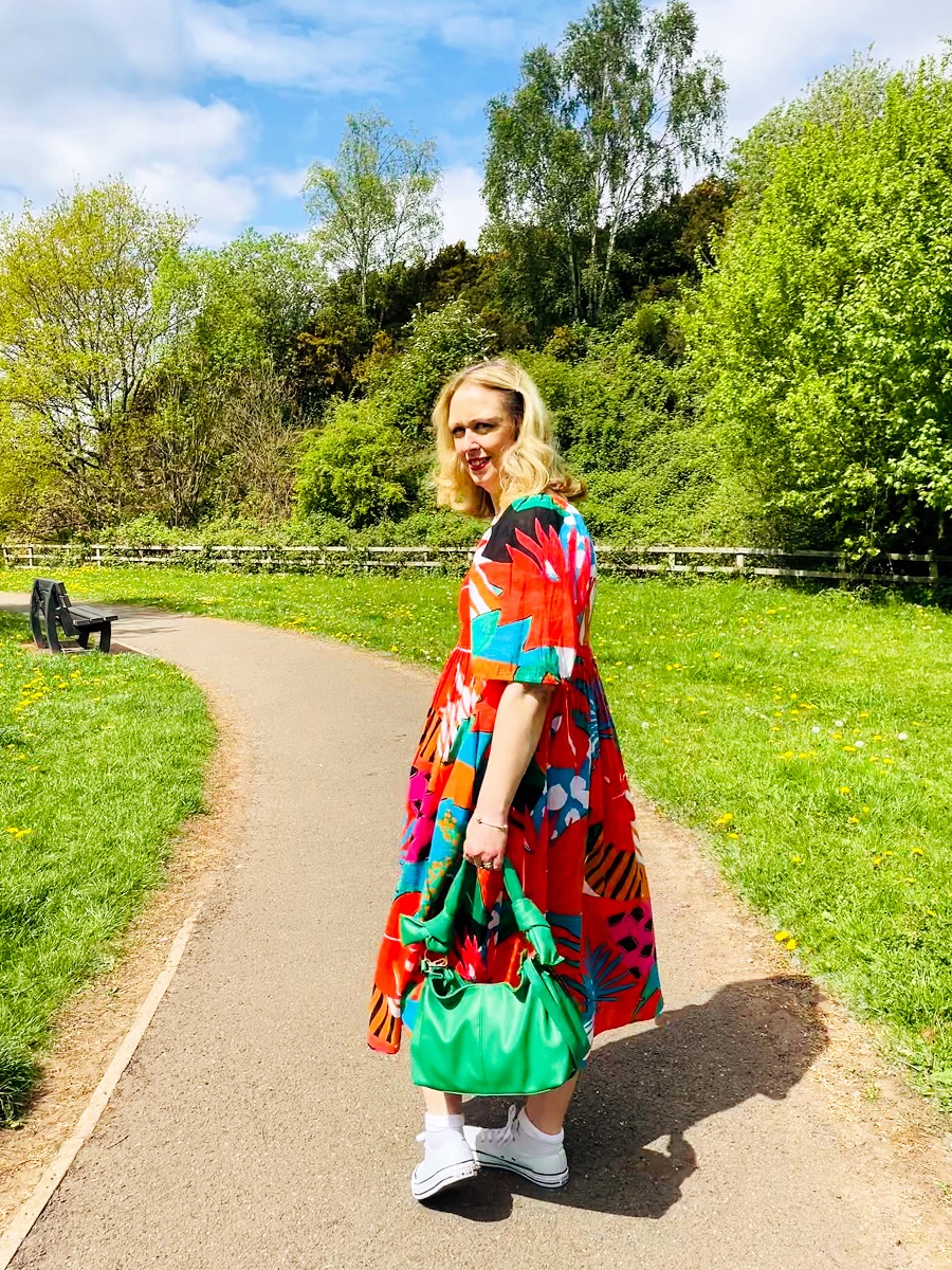 Stand Out In A Bright Print Maxi Dress Stand Out In A Bright Print Maxi Dress