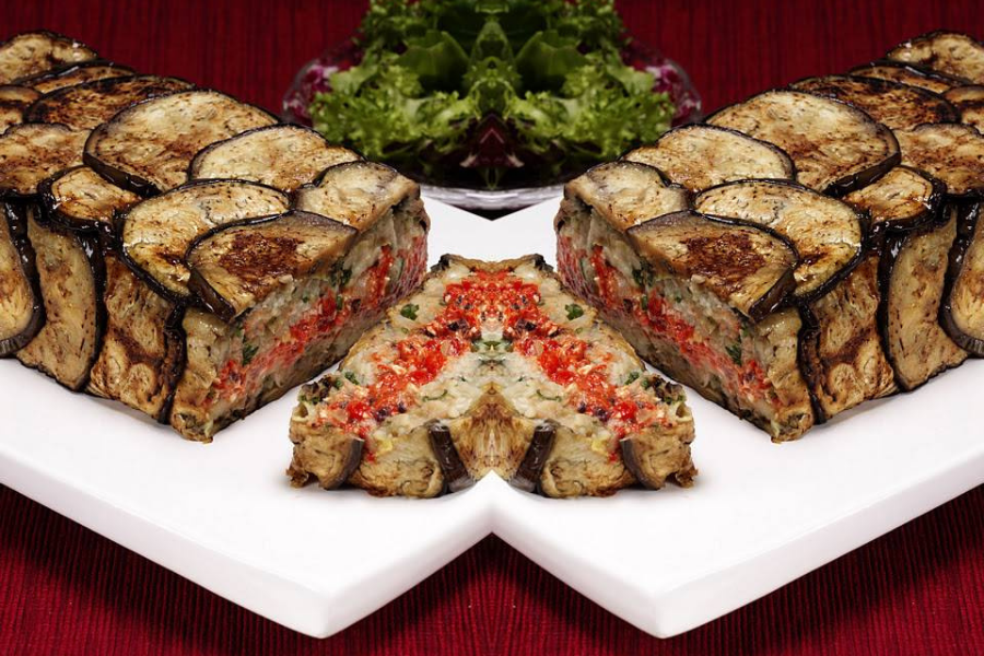 Greek Vegetable Terrine 