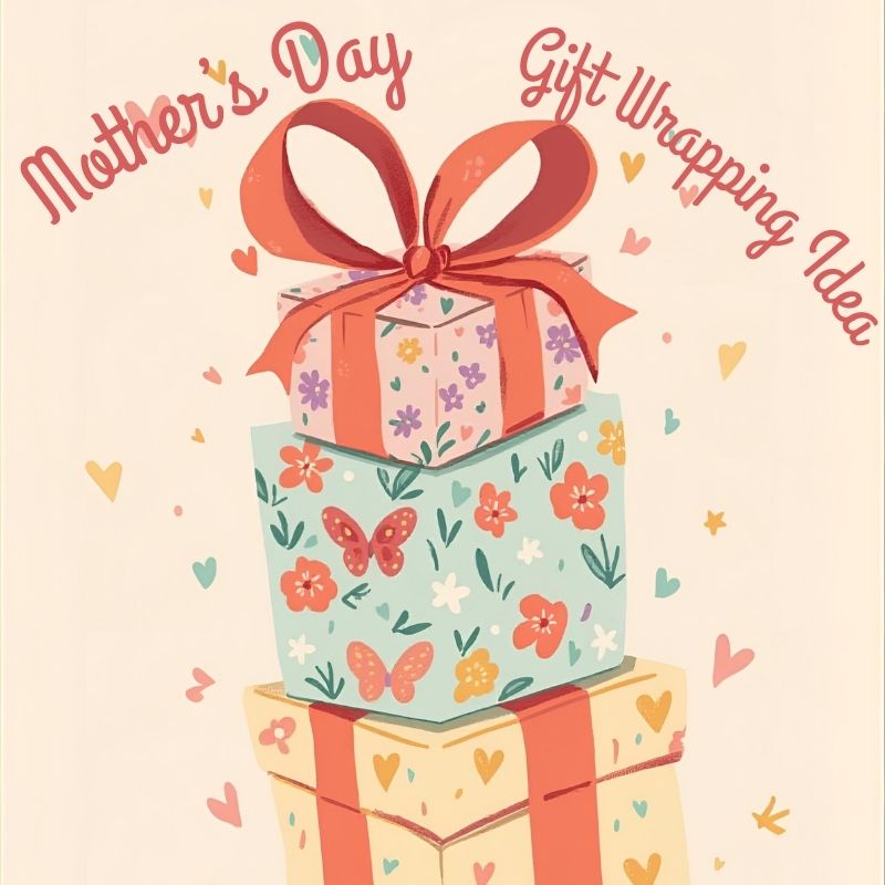 Mother’s Day Gift Wrapping Idea