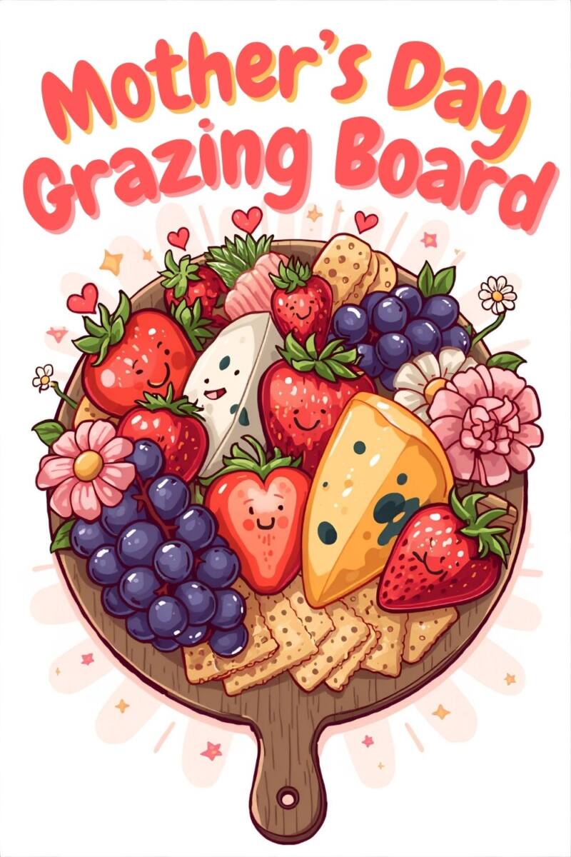 Mother's Day Grazing Board