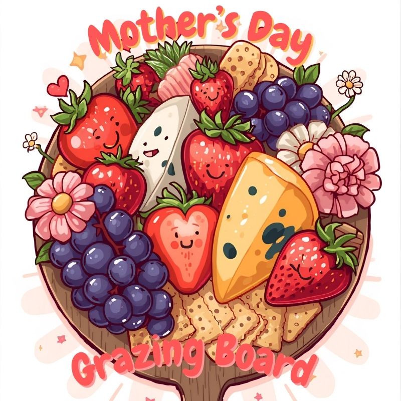 Mother's Day Grazing Board