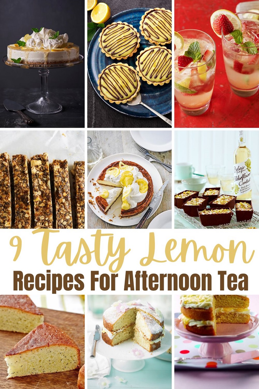 9 Tasty Lemon Recipes. 9 Tasty Lemon Recipes