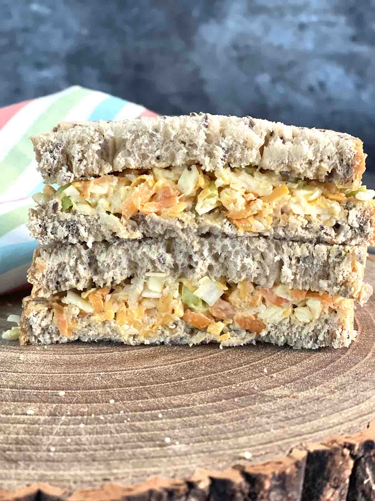 cheese savoury sandwich.