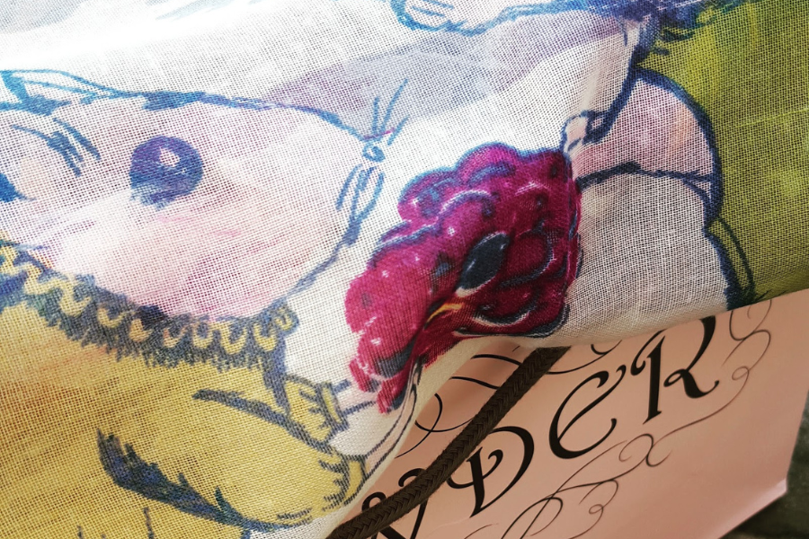 Enchanted Forest Scarf. Enchanted Forest Scarf: Powder Scarf Review.