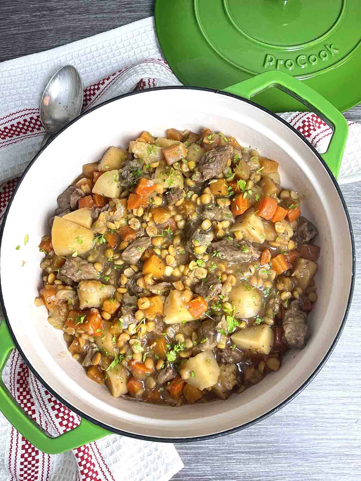 lobscouse in a dish.