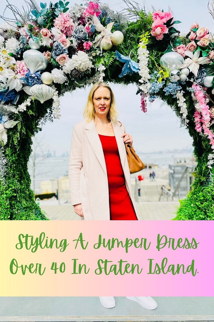 Styling A Jumper Dress Over 40 In Staten Island