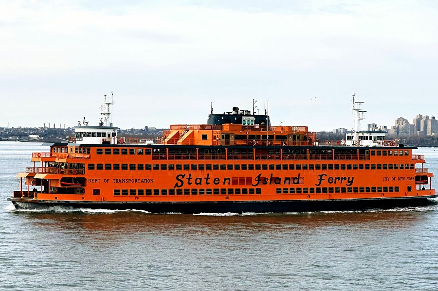One of the Staten Island Ferry 