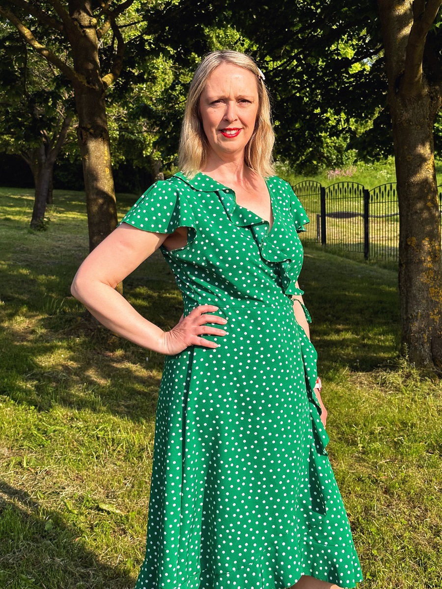 Styling The Green Polka Dot Dress Styling The Green Polka Dot Dress