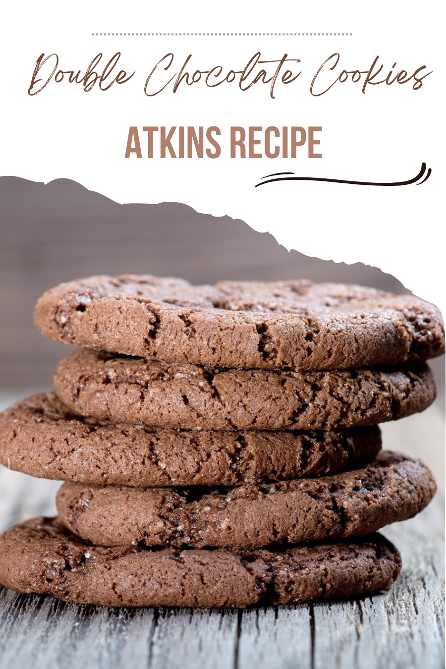 Double Chocolate Cookies: Atkins Nutritional Approach