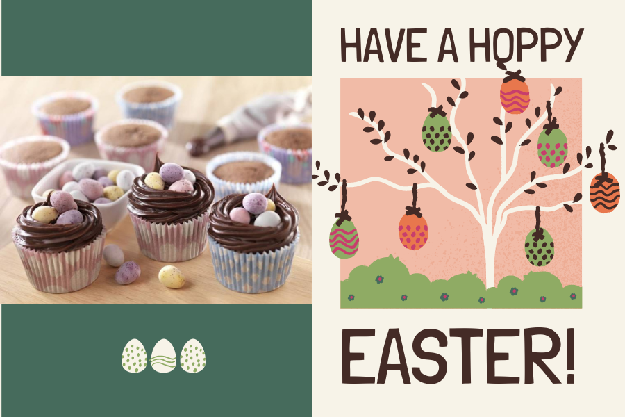 Easter Chocolate Cup Cake