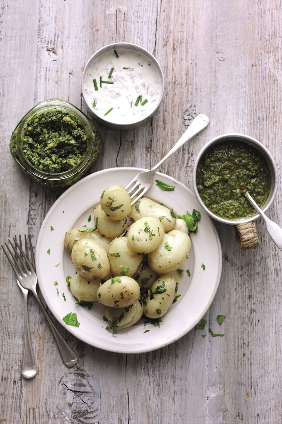 How To Make A Jersey Royal Dipping Platter 