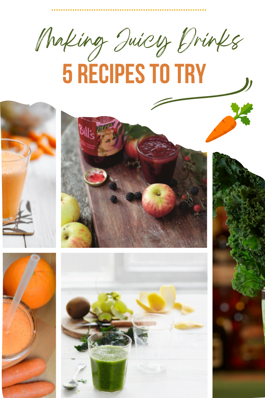 Making Juicy Drinks: 5 Recipes To Try