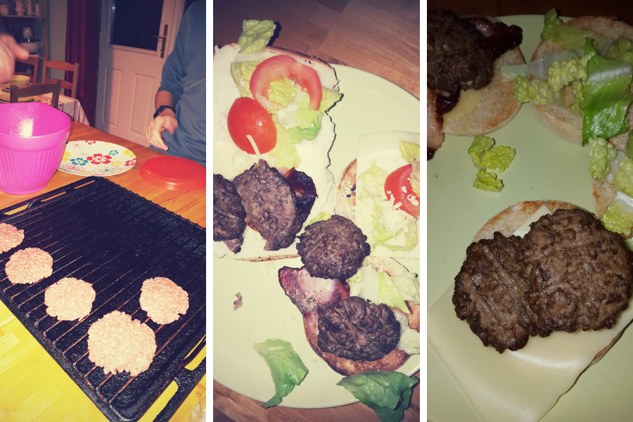 Mini Homemade Burgers