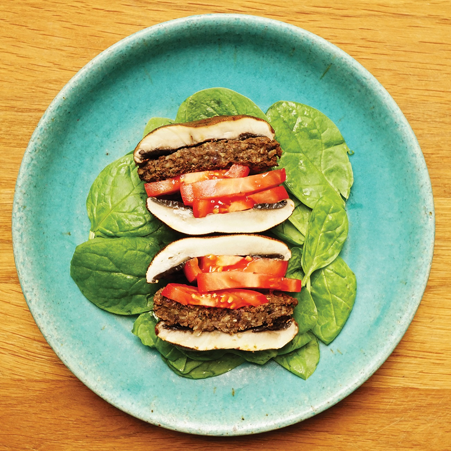 How To Make Portobello Veggie Burgers
