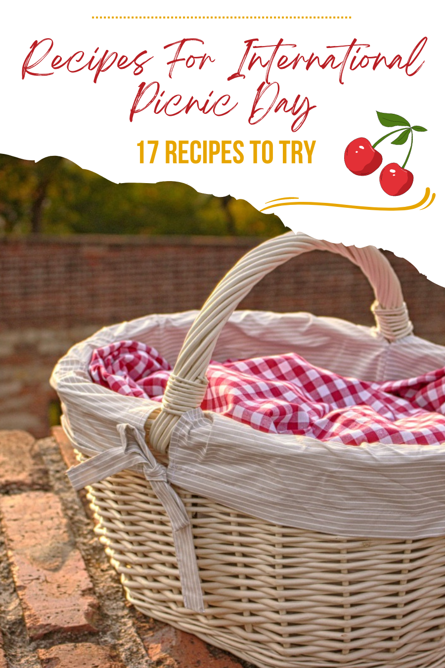 Recipes For International Picnic Day