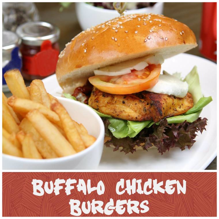 Buffalo Chicken Burgers Buffalo Chicken Burgers