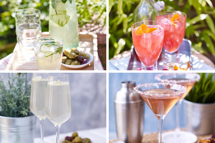 4 Summer Sparkling Elderflower Drinks