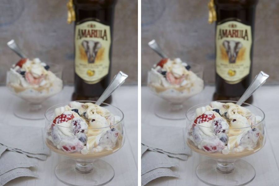 Berry Amarula Eton Mess