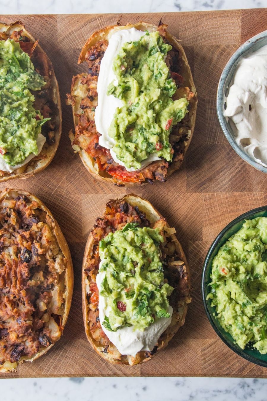 How To Make Deliciously Ella’s Loaded Mexican Potatoes