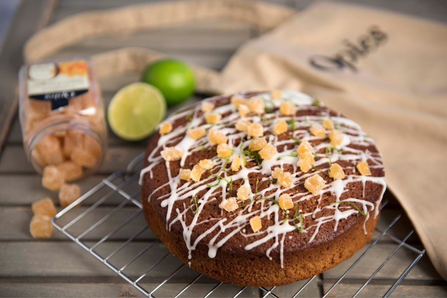 How To Make A Ginger and Lime Drizzle Cake