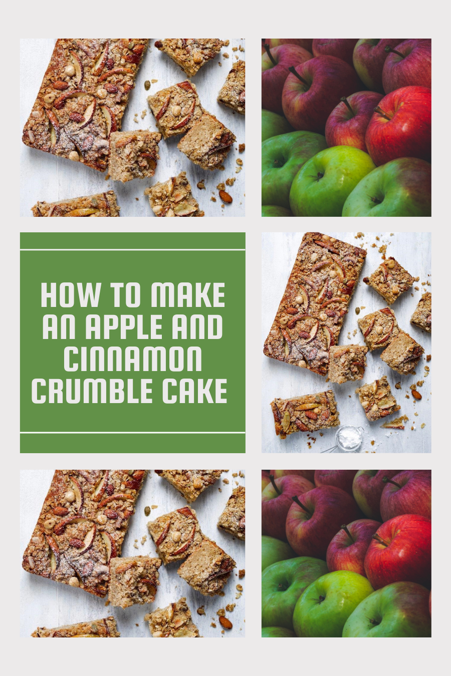 Apple And Cinnamon Crumble Cake