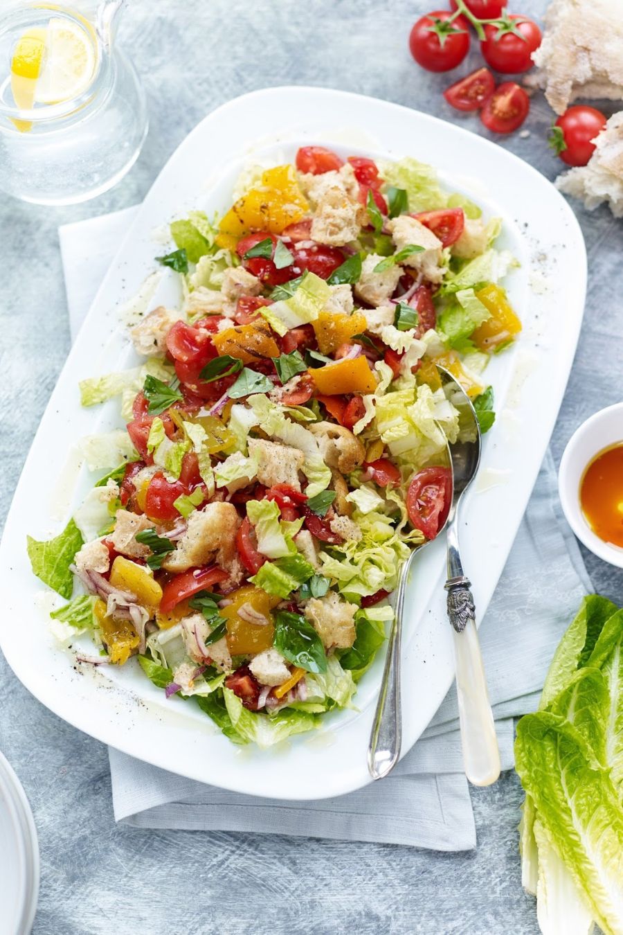 Leafy Panzanella Recipe