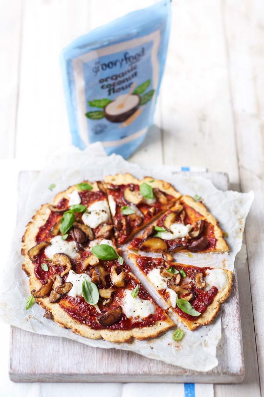 Lisa Roukin's Grain Free Plantain Pizza