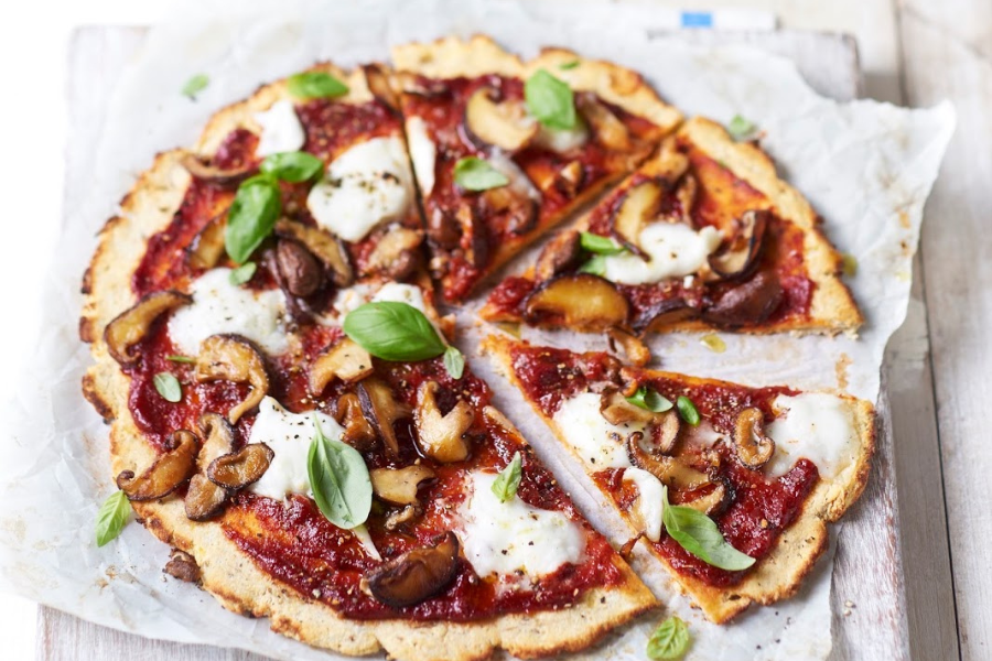 Lisa Roukin's Grain Free Plantain Pizza