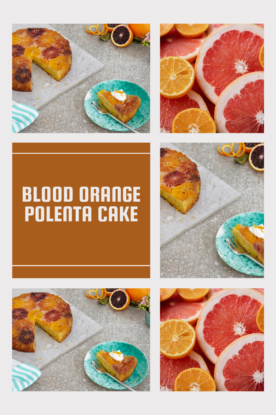 Blood Orange Polenta Cake Blood Orange Polenta Cake